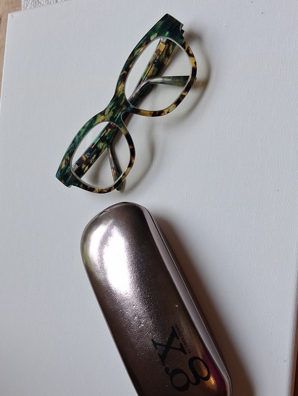Gwen Stefani Green Tortoiseshell Eyeglasses